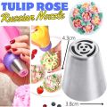 Russian Tulip Icing Rose Pastry Nozzles Cake Decorating Tools Flower Icing Piping Nozzle Cream Cupcake Tips Baking Accessories. 