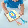 Paper Cutting Scissors Crafts for Crafting Work Greeting Card Party. 