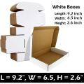 Shipping Boxes Size 9.2 * 6.5 * 2.6 Inch Bundle of 10 & 20 Box - Packing Material. 