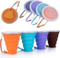 Silicone Foldable Cup Collapsible Telescopic Cute Water Bottle Outdoor Travel Children Cups Teacups. 