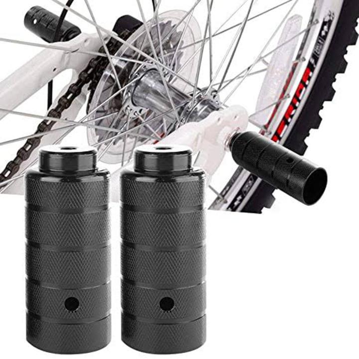 Rear Axle Footrest For Bicycle Bicycle rear pedal MTB Bike Foot Pegs Bicycle Pedals Front Rear Axle Foot Pegs Footrest Lever Cylinder Rocket Bike Accessorie Daraz.pk