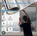 Black Tinted Glass Paper for Privacy Window and Door Privacy Protection Film, Decorative and Functional. 