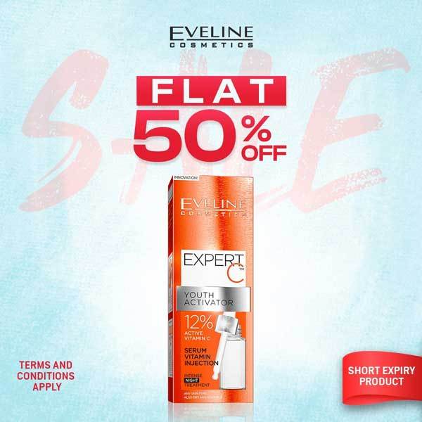 EVELINE - Expert C Active Vitamin Intensive Night Serum 18ml