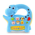 Cute Happy Dinosaur Piano With Light And Sound Creative Toy For Kids. 