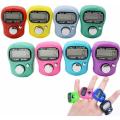 Random Color - Finger Counter Digital 1 Tasbeeh / Digital Counter Finger Ring - Tally Counter - One piece Digital Tasbih. 
