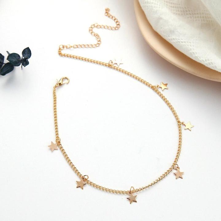 【happy one】fashion pentagram Necklace Choker Necklaces for Dropshipping