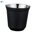 Coffee Cup Camping Mug Durable Drinkware 80ml Capacity Ultralight Outdoor Stainless Steel Cup Metal Drinking Cup for Home Backpacking Picnic. 