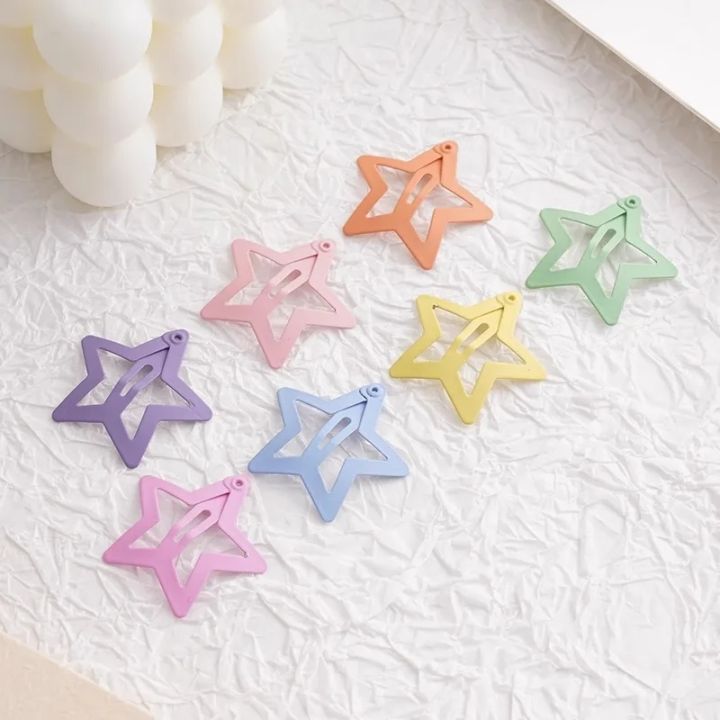 10pcs/set%20Cute%20Colorful%20Star%20Waterdrop%20Shape%20Hair%20Clips%20-%20Image%204