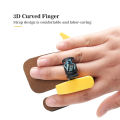 Archery Leather Finger Tab Guard Protection for Outdoor Sports Arrow Shooting. 