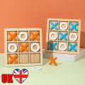 Tic Tac Toe Logical Family Game (Random Color). 