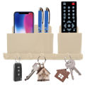 Multi-Functional Stylish and Compact Design Wall Holder For TV, AC Remote, Pen, Mobile and keys. 