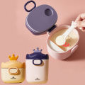 Portable Baby Food Storage Box BPA Free Formula Dispenser Cartoon Infant Box Toddler Snacks Cup Container. 