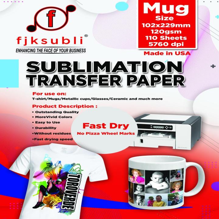 Sublimation%20Paper%20For%20Mug%20size%20%7C%204"x%209%20%20%7C%20110%20Sheets%20mug%20Printing%20Transfer%20paper%20-%20Image%205