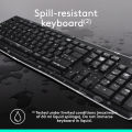 Logitech MK270 Wireless Keyboard & Mouse Combo (Black). 