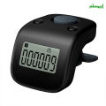 Digital Finger Tally Counter 6 Channels Backlight Time Prayer Silicone Ring Rechargable Tasbeeh Counter | ABS Plastic Tasbih With LED. 