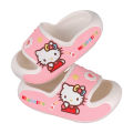 Home Soft Bottom Indoor Slippers Summer Cute Hello Kitty Sanrio Joint-Name Slippers for Women. 