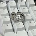Anime JoJo's Bizarre Adventure STEEL BALL RUN Johnny Joestar Cosplay Ring Joe Kid JOJO Unisex Horseshoe Adjustable Ring Jewelry. 