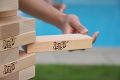 Classic Jenga Wooden Stacking Tower Board Game for Kids & Adults. 