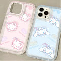 Sanrio Hello Kitty Cinnamoroll Case for Samsung Galaxy S24 Ultra S23 S22 S21 FE S20 Plus Note 20 10 Pro A34 A54 A33 A53 Cover. 