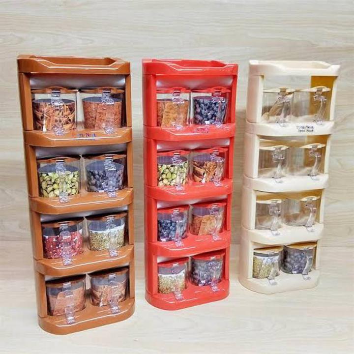 Spice rack 8 in 1