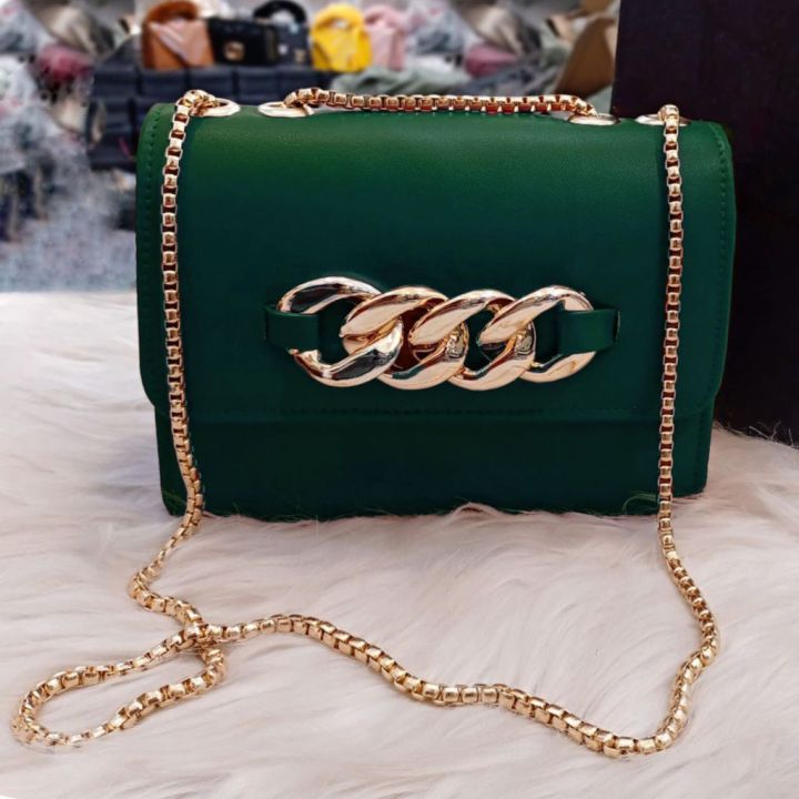 Women’s Handbags with Stylish Long Chain Trendy Handbags for Girls and Ladies, Versatile and Chic Design