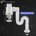 Universal Drain Kit for Sinks Easy Install Universal Sink Drain Pipe Kit for Bathroom Kitchen Odor Resistant Southeast Asian Buyers' Choice Odor Resistant Drain Pipe. 
