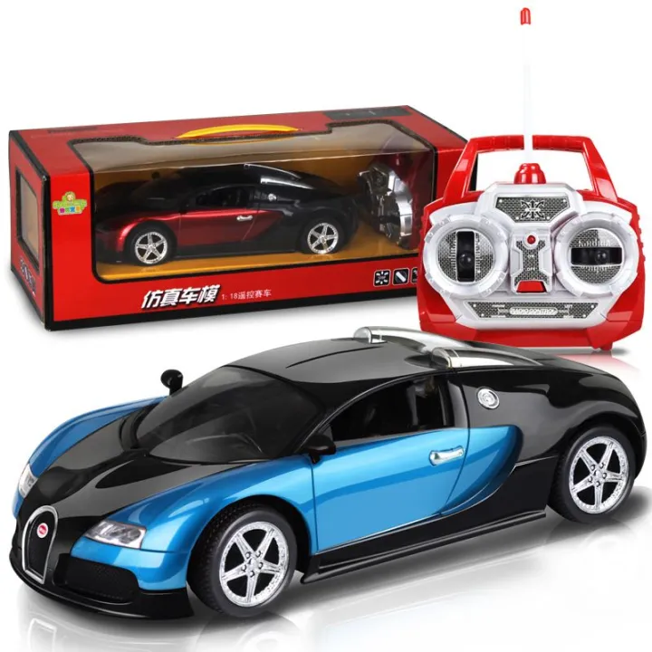 RC%201:18%20Scale%20Remote%20Control%20Bugatti%20GT%20Model%20Racing%20Car%20with%20Opening%20Doors%20and%20Light%2027Mhz%20Diecast%20-%20Image%202