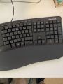 Microsoft Multimedia Ergonomic Refurbished Keyboard - Black. 