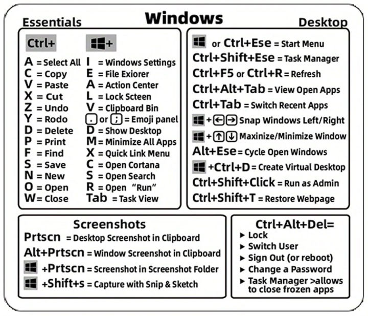 Computer%20Reference%20Keyboard%20Shortcut%20Sticker%20Adhesive%20For%20Windows%20PC%20Laptop%20Desktop%20-%20Image%207