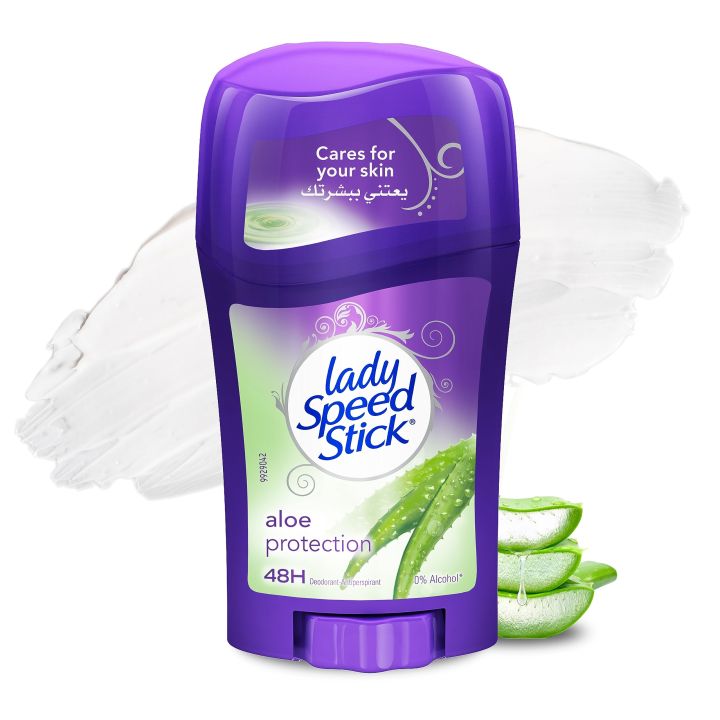 Lady Speed Stick Aloe Protection Deodorant Stick For Women, 45 Gm