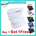 Flash Deal Shimano Buff @ Camo & High UV Protection with Free Daiwa Buff. 