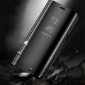 For Huawei P9 Plus Phone Case, Smart Clear View Cover Flip Stand Mirror Casing. 