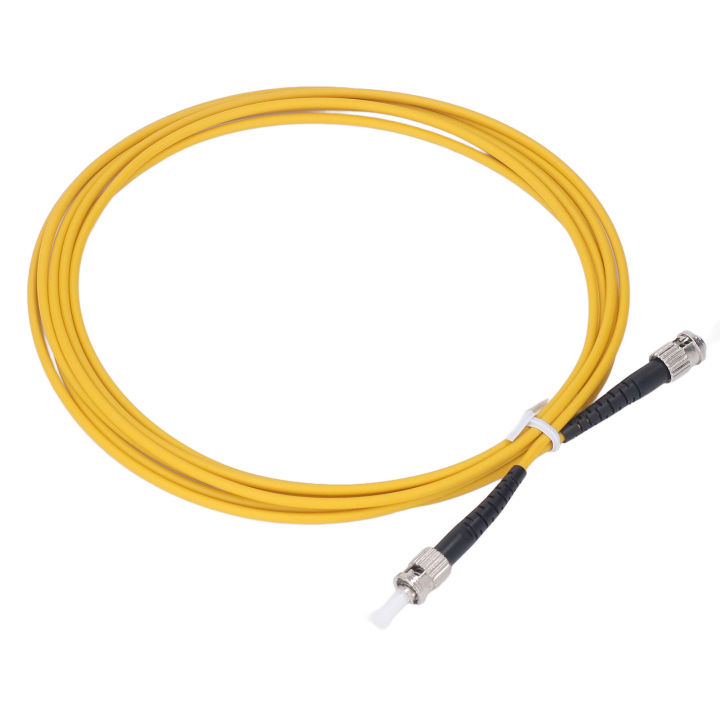 5 X Optical Fiber Cable ST To ST 3 Meter Halogen LSZH Coat Optical ...