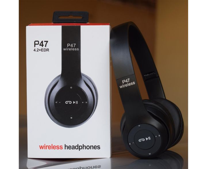 P47%20Wireless%20Foldable%20Headphones%20Support%20Memory%20Card%20FM%20Radio%20for%20Pc%20TV%20Smart%20Phones%20&%20Tablets%20Etc%20-%20Image%205