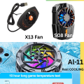 Magnetic Phone Cooler Portable Phone Semiconductor Radiator Fast Cooling Phone Cooler Mobile Gaming Video Streaming Phone Fan For Playing Games Watching Videos. 