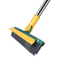 Bathroom scrubbing tools, bathroom floor crevices, ceramic tiles, long handle wall scrubbing, toilet cleaning. 