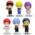 1 pcs Anime Kuroko's Basketball Action Figures Kuroko Tetsuya Kagami Taiga Statue PVC Model Basketball Team Collection Kid Toy. 