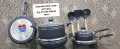 Induction base Nonstick Cooking set 12pcs Large Size Handi Karhai Saucepan frypan Tawa cooking stick set 3pcs. 