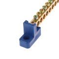 6*9 4/6/8/10/12 Holes Electrical Connector Distribution Box Neutral Terminal Rail Terminal Block High Bridge Type Ground Bar Eatop. 
