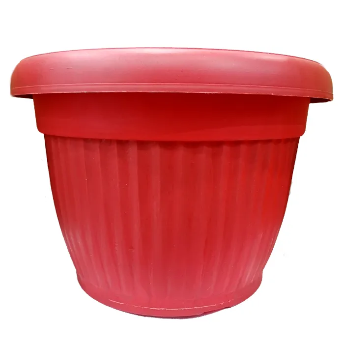 Large%20Round%20Plastic%20Pot%20For%20Plants%20&%20Flowers%20Growing%20Dia%2015%20Inch%20&%20Height%2011%20Inches%20-%20Red%20-%20Image%202