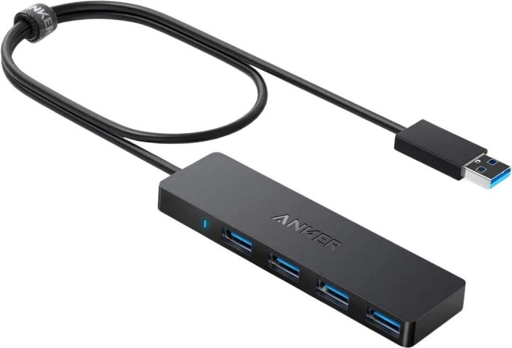 Anker A7516 Ultra Slim 4-Port USB 3.0 Data Hub
