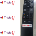 TCL Voice Remote Control Universal For TCL LED LCD TV RC-901V Black With Social Media Buttons TRIPLE H. 