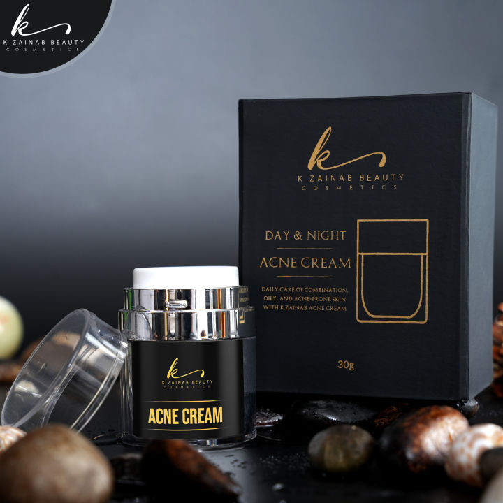 Anti Acne Face Treatment for Dark Spots, Acne scar cream with Niacinamide and Salicylic Acid,  K. Zainab Anti Acne Cream, Acne scars Repair Cream, Anti Face Acne Pimple Remover Cream,
