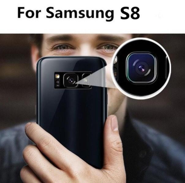 Samsung Galaxy S8 - Camera Lens - Protective Tempered Glass - Camera Protector - 050
