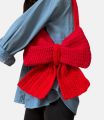 Crochet Bow Bag | handmade crochet bag | shoulder bag. 