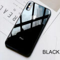 Luxury Slim Tempered Glass Case for iPhone X/XSMAX. 