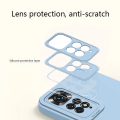 Liquid Silicone Soft Case Full Camera Protection cover casing For Redmi Note 11. 