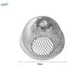 Iron Wire Lampshade Chandelier Shade Weave Rustic Mesh Lamp Shade Pendant Light Shade for Hotel. 
