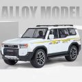DieCast Toyota Land Cruiser SUV Models Cars Pull Back With Light Sound Multicolor. 
