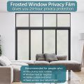 Frosted Window Glass Sticker Sheet. 